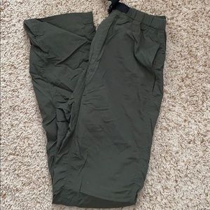 Gramicci hiking climbing pants size M with belt